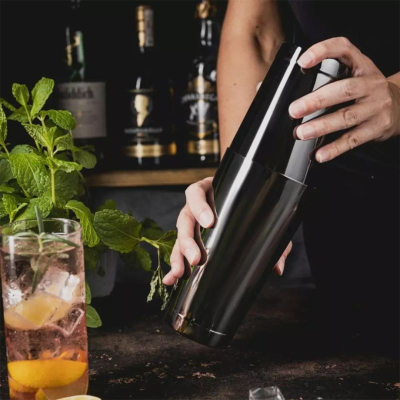 SHAKER BOSTOŃSKI DO KOKTAJLI KLAUSBERG KB-7652 700ml + 600ml - obrazek 2