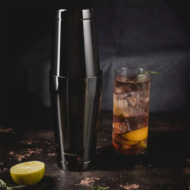 SHAKER BOSTOŃSKI DO KOKTAJLI KLAUSBERG KB-7652 700ml + 600ml - obrazek 3