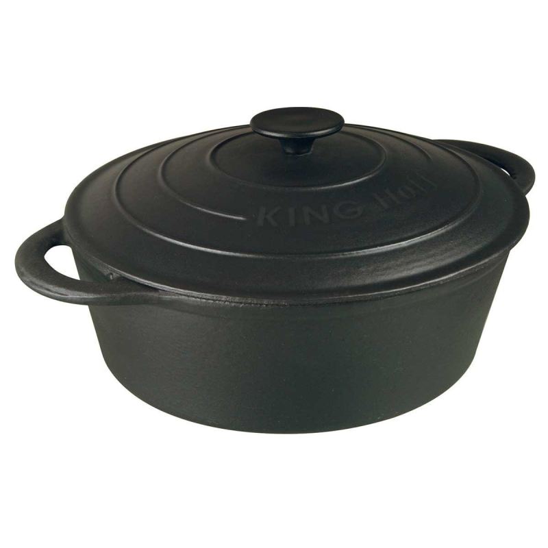 BRYTFANNA ŻELIWNA 29cm 4,5L KINGHOFF KH-2255