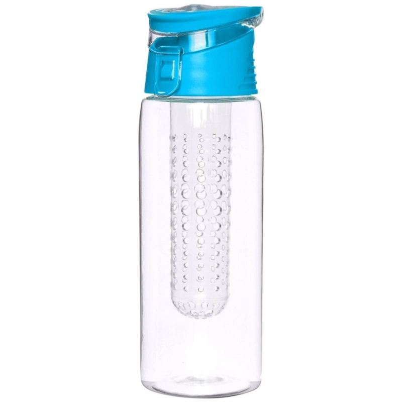 BUTELKA BIDON 650ml Z WKŁADEM NA OWOCE NIEBIESKA 124574-Z - obrazek 3