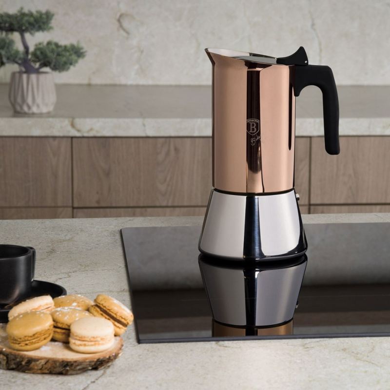 KAWIARKA ZAPARZACZ DO KAWY 300ml BERLINGER HAUS BH-8549 ROSE GOLD - obrazek 7