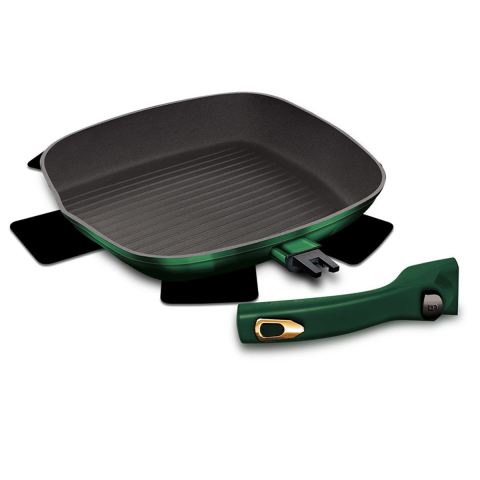 PATELNIA GRILLOWA 28cm BERLINGER HAUS BH-6089 EMERALD