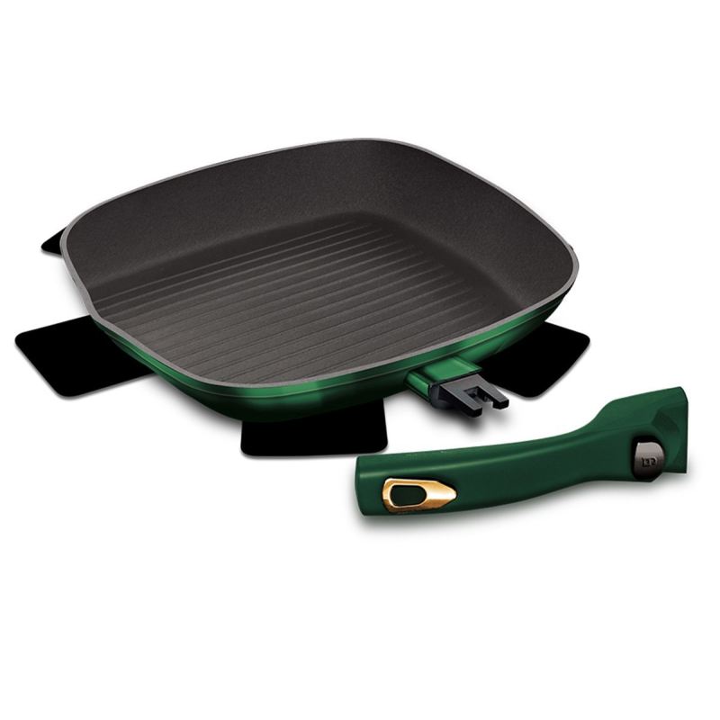 PATELNIA GRILLOWA 28cm BERLINGER HAUS BH-6089 EMERALD
