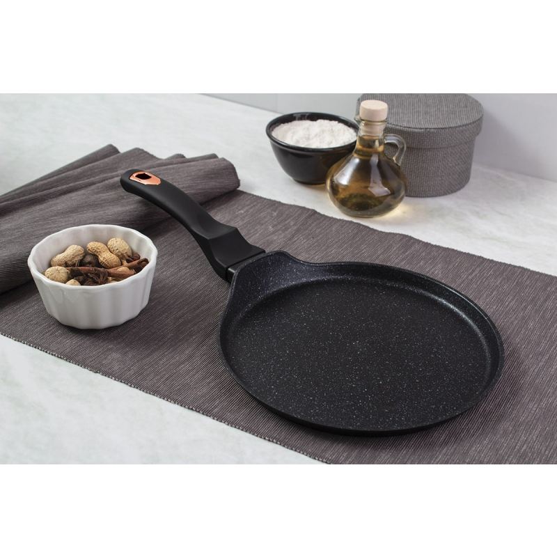 PATELNIA GRANITOWA DO NALEŚNIKÓW 28cm BERLINGER HAUS BH-7137 BLACK ROSE - obrazek 2