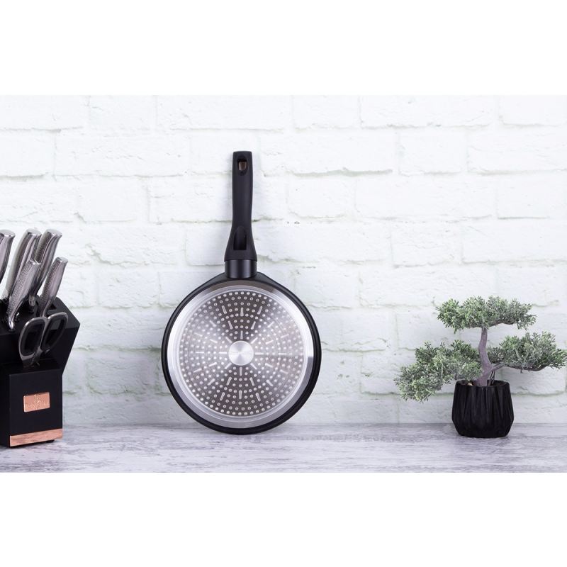 PATELNIA GRANITOWA DO NALEŚNIKÓW 28cm BERLINGER HAUS BH-7137 BLACK ROSE - obrazek 6