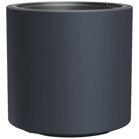 Doniczka mrozoodporna HEOS, Antracytowa, Z wkładem, Pojemność 20 L, Matowa, DBHER400