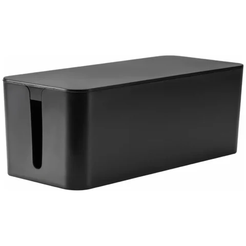 AG381H Organizer na kable listwy czarny