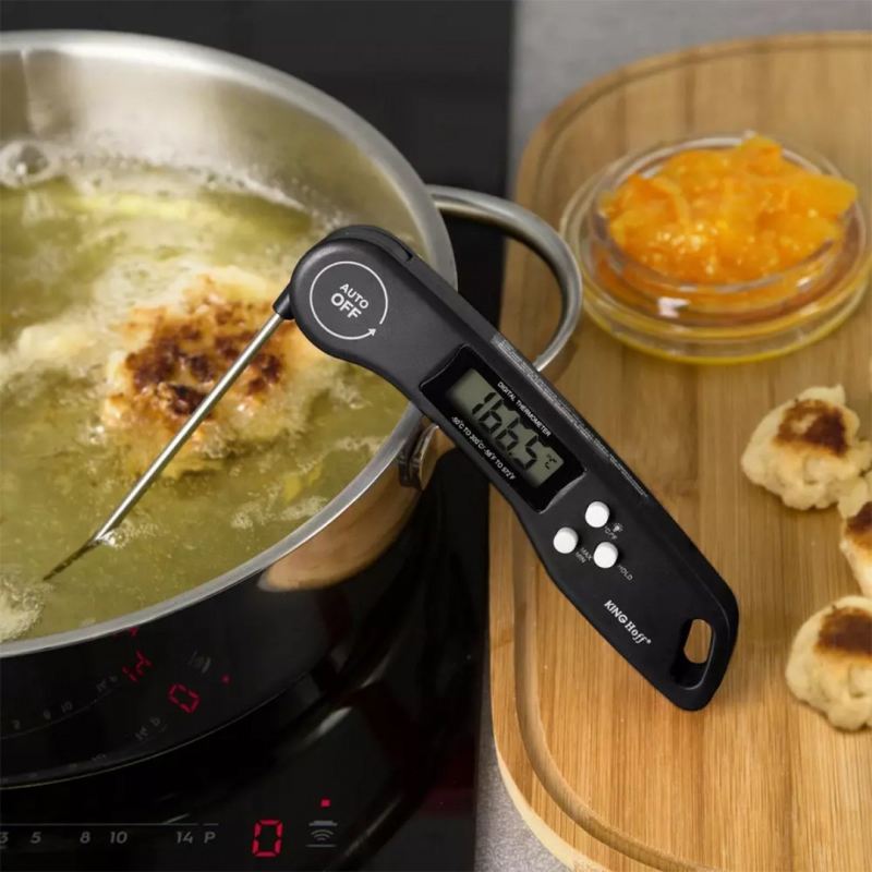 TERMOMETR KUCHENNY SZPILKOWY LCD KINGHOFF KH-1669 - obrazek 2