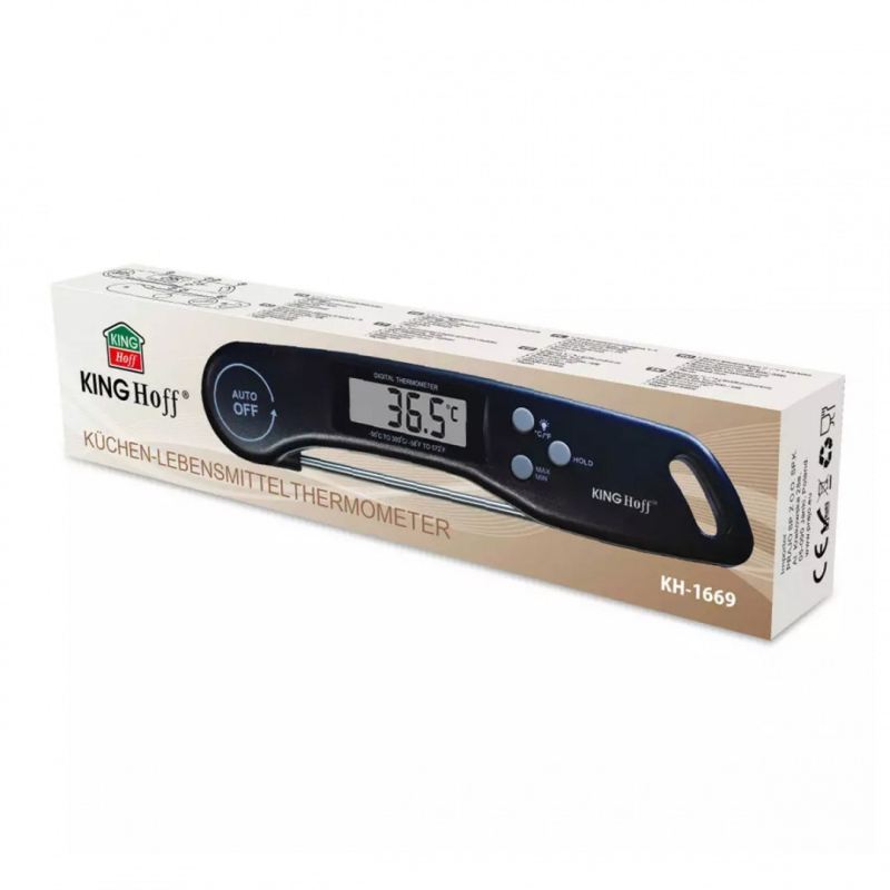 TERMOMETR KUCHENNY SZPILKOWY LCD KINGHOFF KH-1669 - obrazek 4