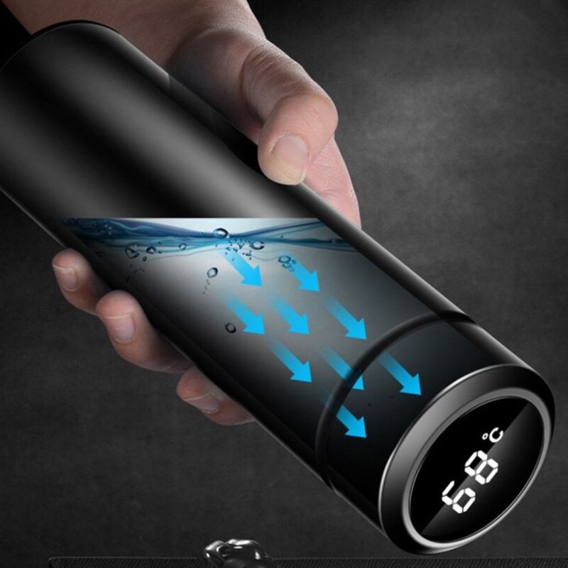 TERMOS KUBEK 500ml Z WYŚWIETLACZEM TEMPERATURY 8141 - obrazek 7