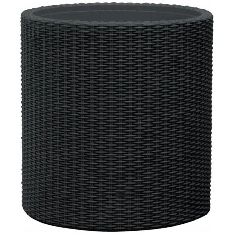 Donica okrągła LARGE CYLINDER PLANTER antracyt