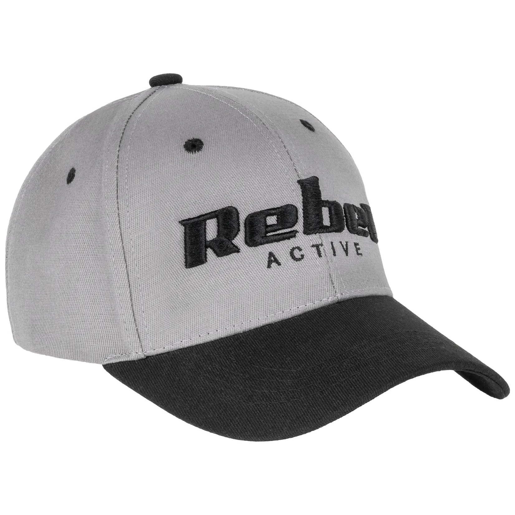 Czapka z daszkiem Rebel Active , kolor jasny szary , rozmiar M - obrazek 4