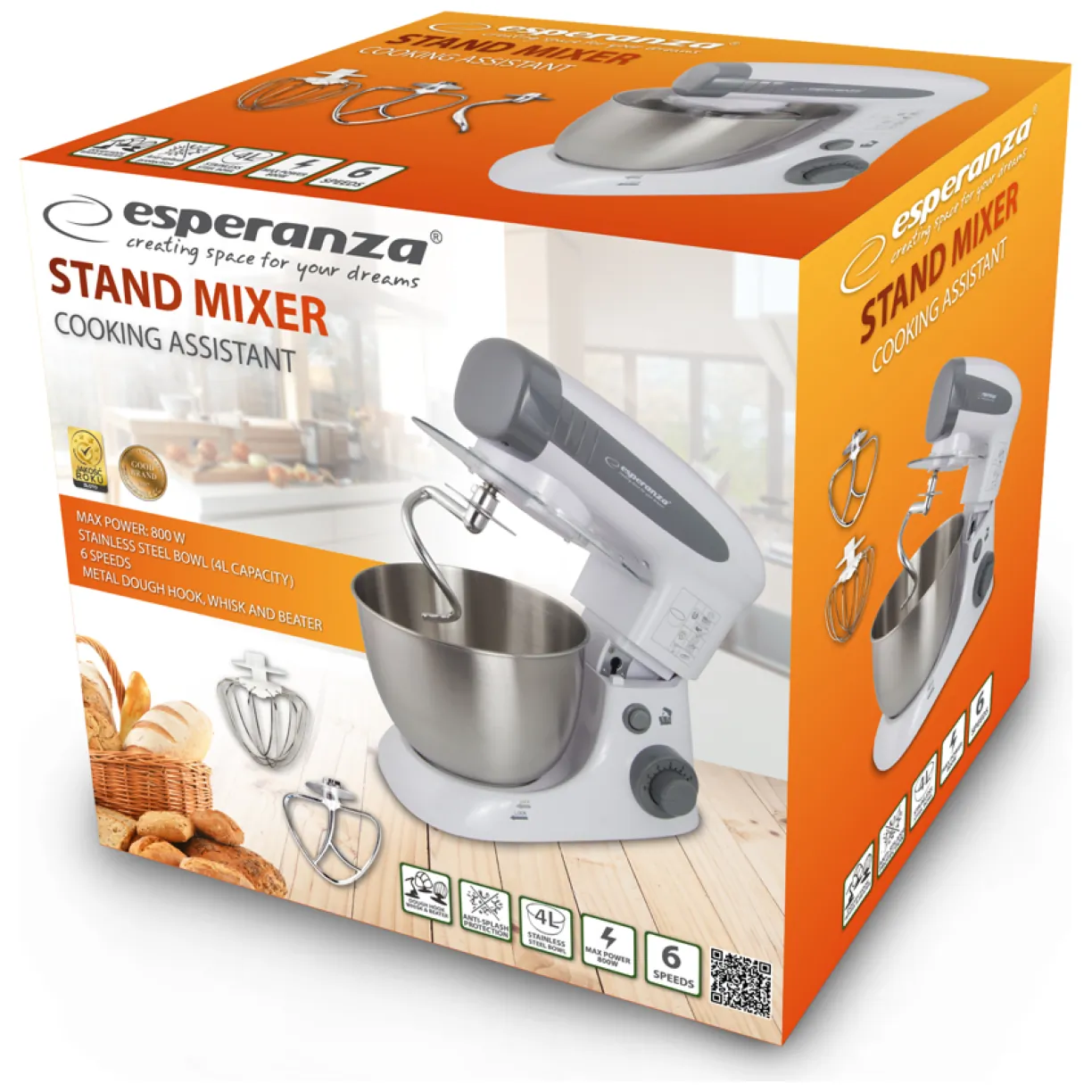 EKM024 Esperanza robot kuchenny wielofunkcyjny planetarny cooking assistant - obrazek 3