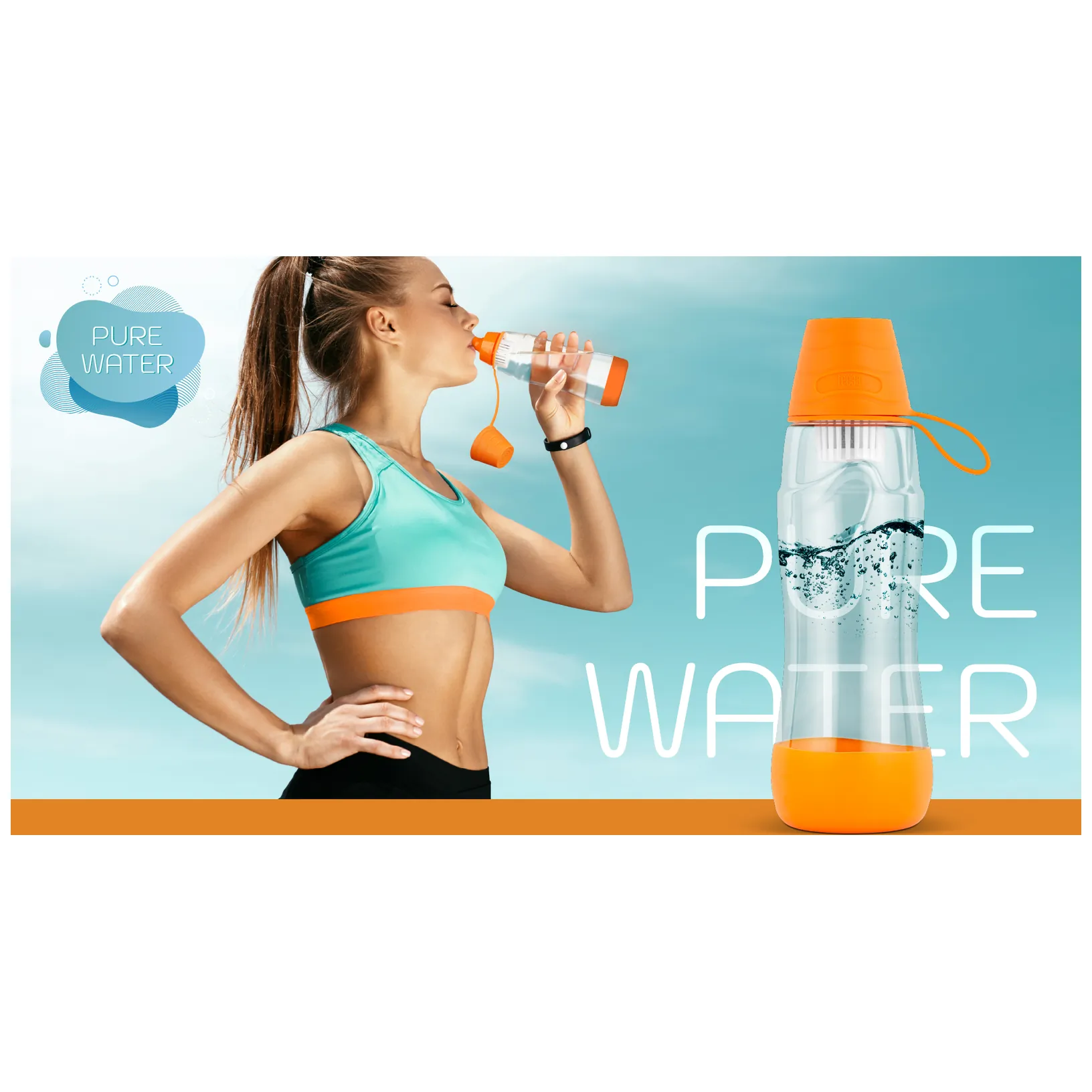 Filtry do butelek TEESA PURE WATER - obrazek 5