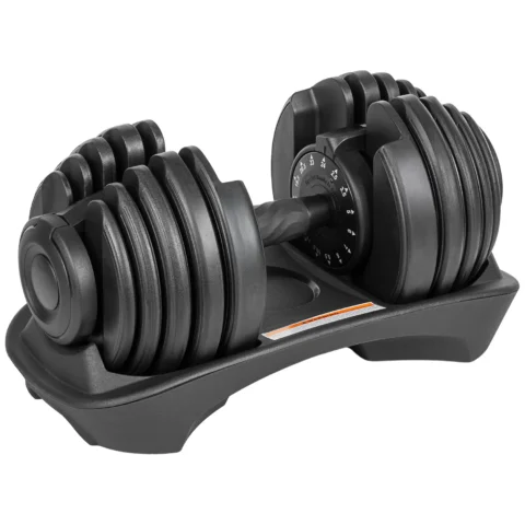 Hantel żeliwny regulowany automat 24 kg REBEL ACTIVE