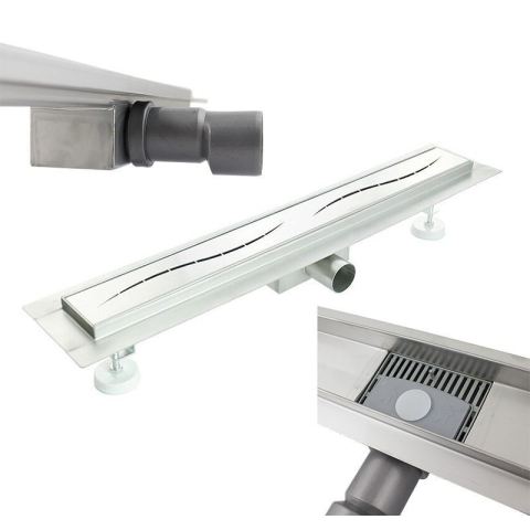 Odpływ liniowy Streifen z syfonem 80cm