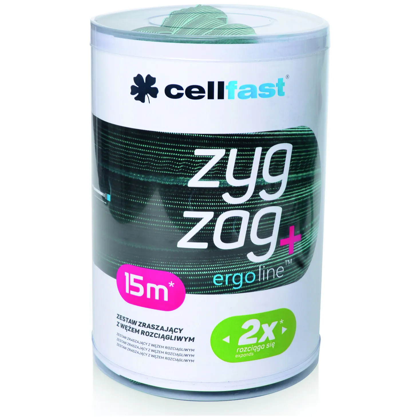 Zestaw z wężem rozciągliwym 7,5m Cellfast ZygZag - obrazek 2