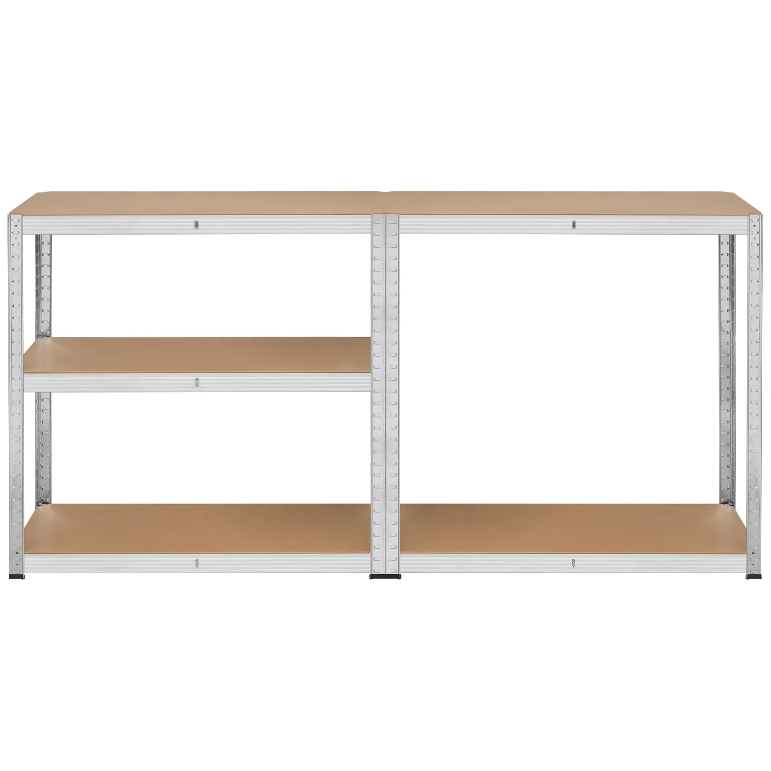 Regał metalowy magazynowy 180x90x40 srebrny Rebel - obrazek 6