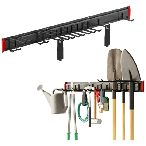 Ścienny organizer na narzędzia Maclean, stalowy, max. obciążenie 228kg, szerokość 1222mm, MC-179