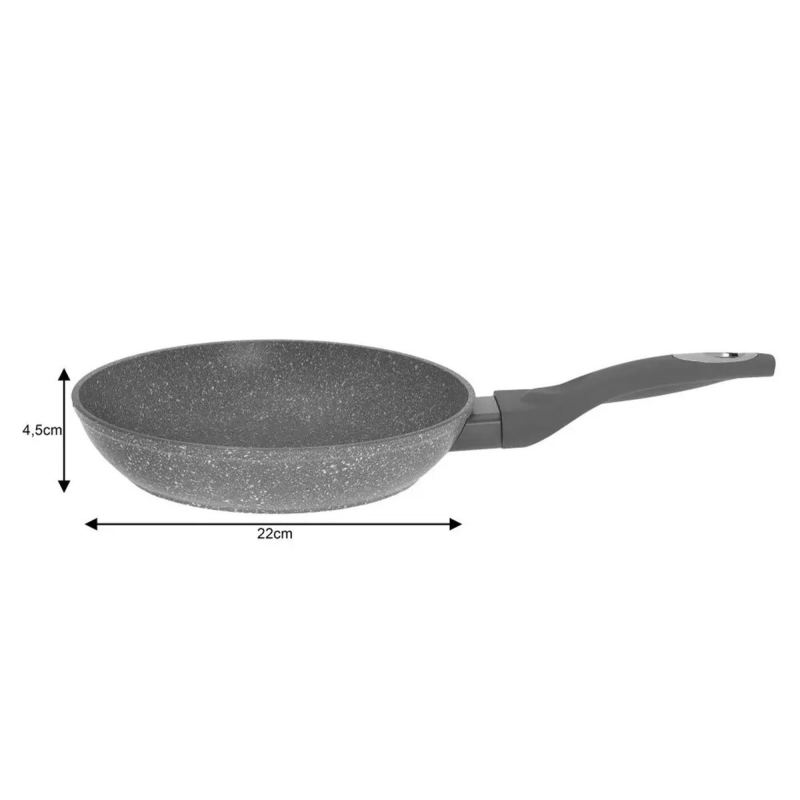 PATELNIA GRANITOWA 22cm KLAUSBERG KB-7308 - obrazek 6