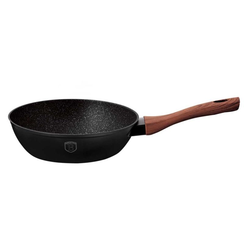 PATELNIA GRANITOWA 24cm BERLINGER HAUS BH-1718 EBONY ROSEWOOD - obrazek 2