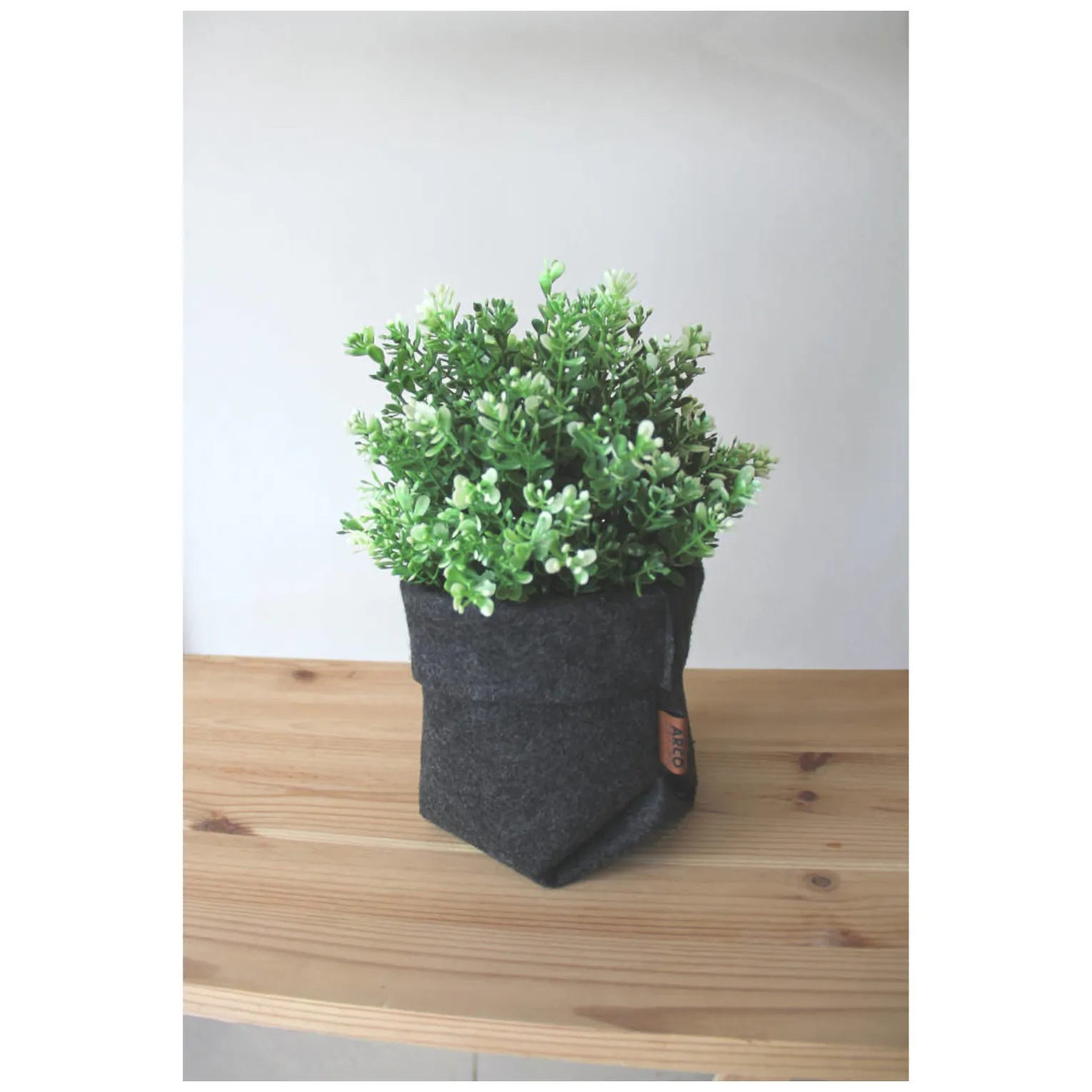 BERTONI EE Osłonka na doniczkę Simple M - 15 cm - obrazek 2