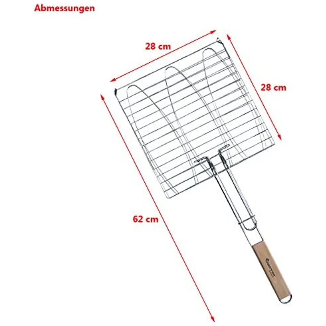Ruszt do pieczenia ryb potrójny Master Grill MG282 - obrazek 2