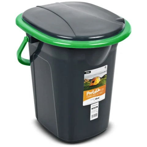 Toaleta turystyczna GreenBlue GB320BG czarno-zielona