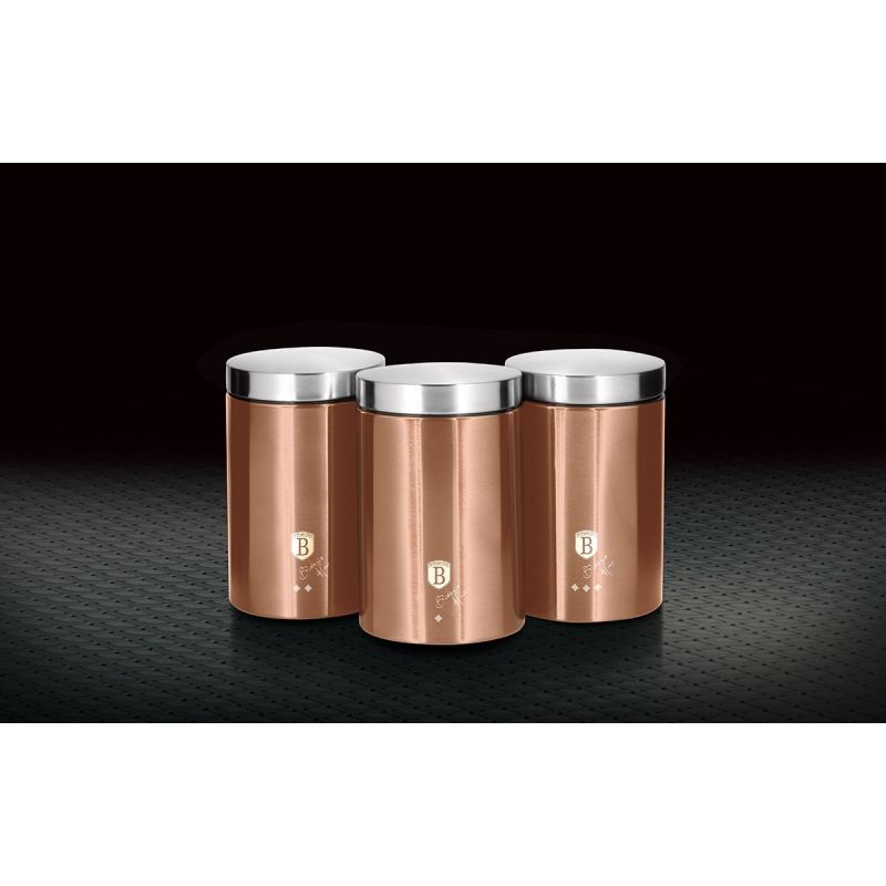CHLEBAK Z ZESTAWEM POJEMNIKÓW BERLINGER HAUS BH-6730 ROSE GOLD - obrazek 8