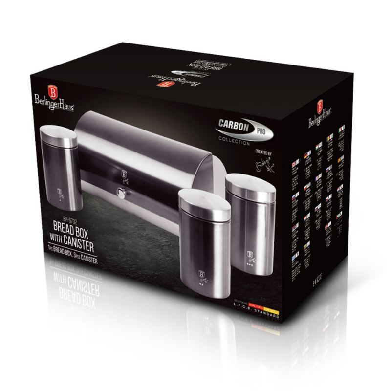 CHLEBAK Z ZESTAWEM POJEMNIKÓW BERLINGER HAUS BH-6732 CARBON PRO - obrazek 9