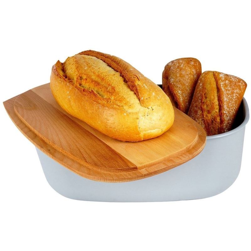CHLEBAK Z DESKĄ BAMBUSOWĄ SZARY 259177 - obrazek 11