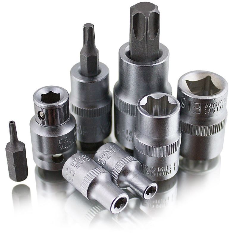 KLUCZE NASADOWE TORX 30 SZTUK - obrazek 3