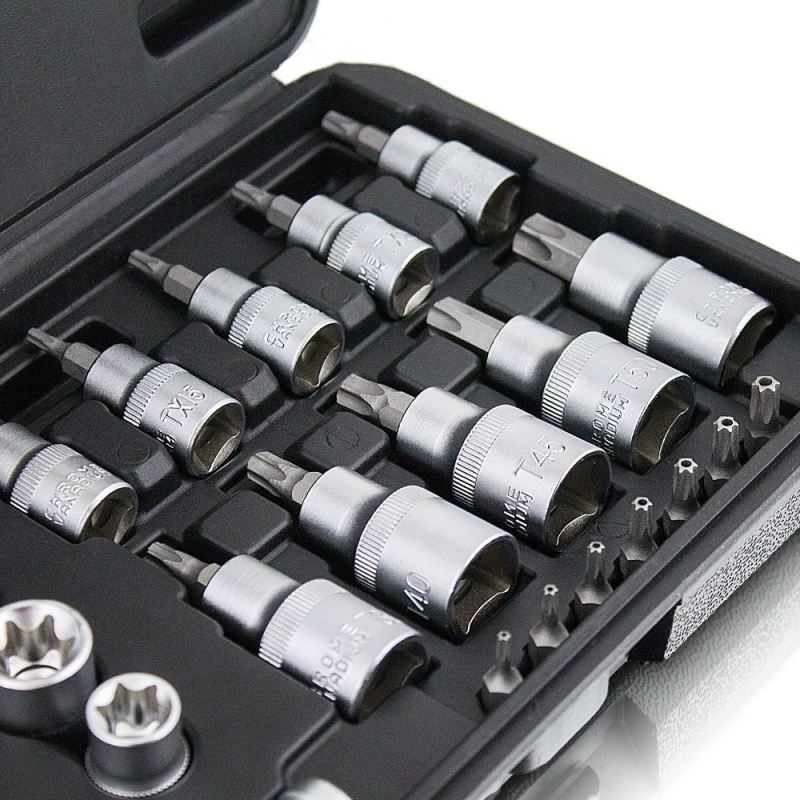 KLUCZE NASADOWE TORX 30 SZTUK - obrazek 5