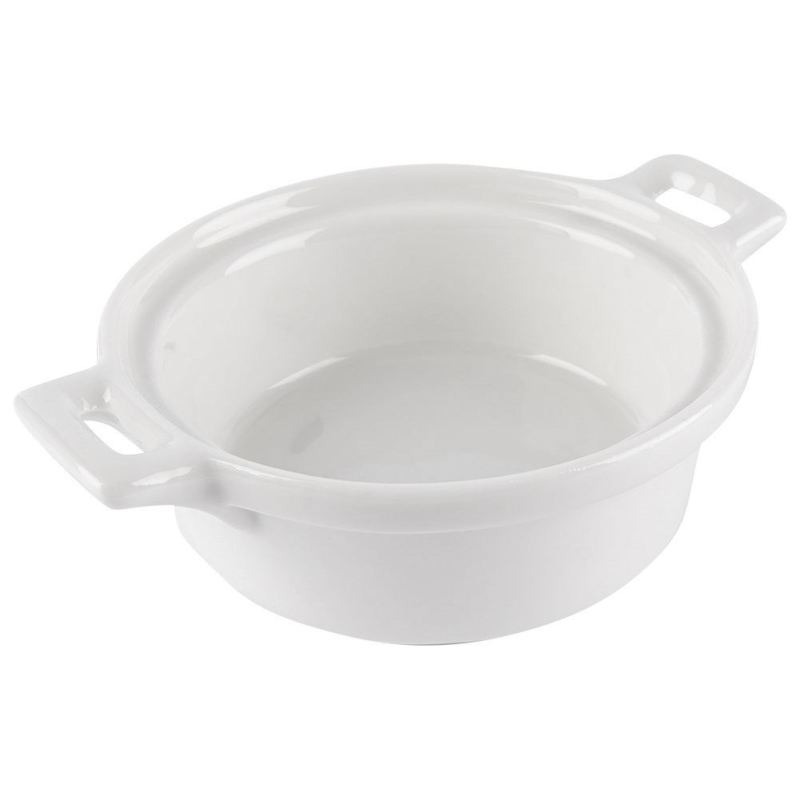 KOKILKI MISECZKI PORCELANOWE DO ZAPIEKANIA 3 szt. OKRĄGŁE - obrazek 4