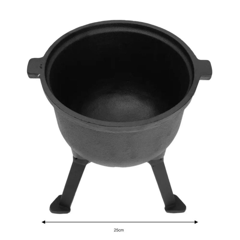 KOCIOŁEK GARNEK MYŚLIWSKI ŻELIWNY 4L KINGHOFF KH-2231 - obrazek 3