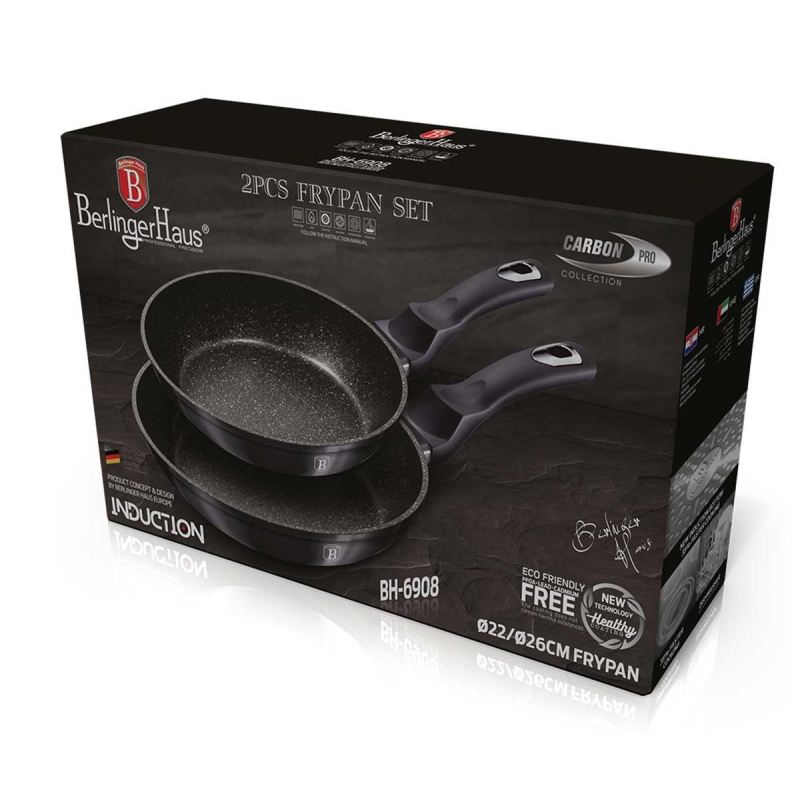 ZESTAW PATELNI BERLINGER HAUS BH-6908 CARBON PRO - obrazek 4