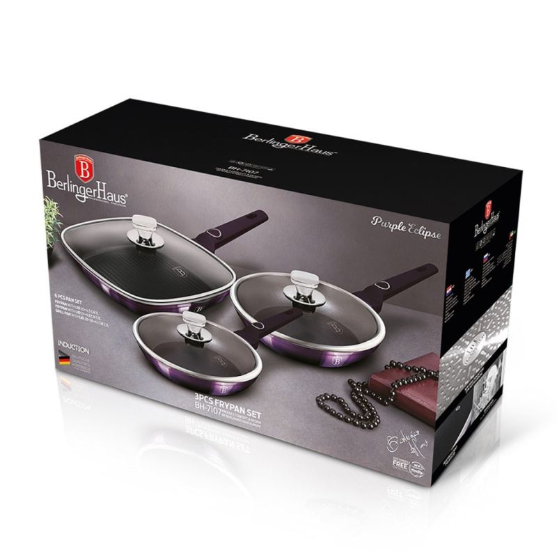 ZESTAW PATELNI BERLINGER HAUS BH-7107 PURPLE - obrazek 4