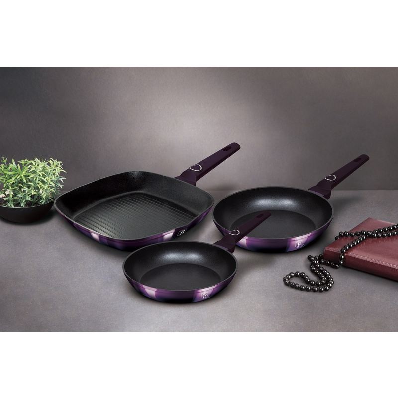 ZESTAW PATELNI BERLINGER HAUS BH-7107 PURPLE - obrazek 5