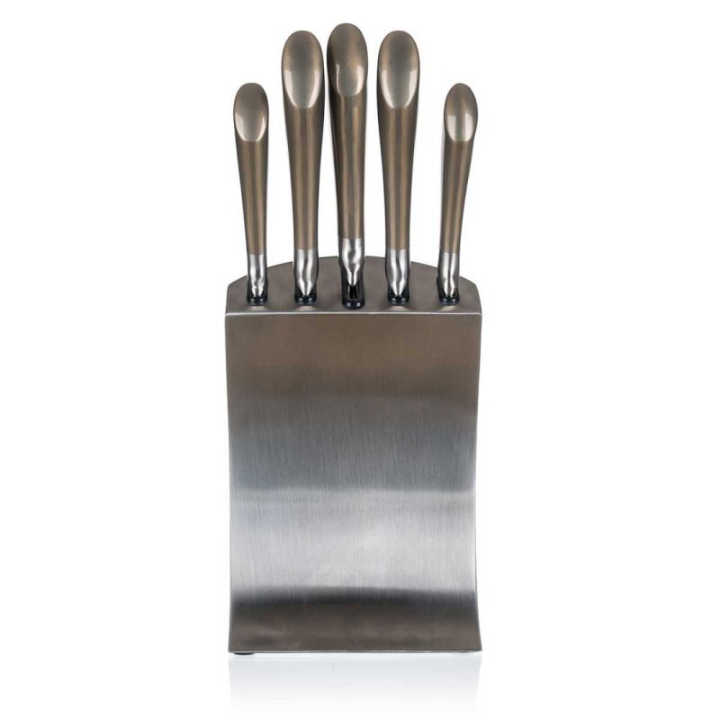 ZESTAW NOŻY KUCHENNYCH W STOJAKU BANQUET PLATINUM - obrazek 4
