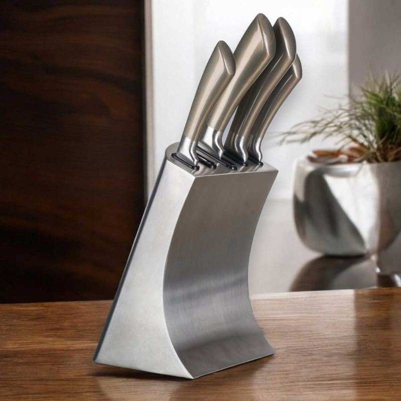 ZESTAW NOŻY KUCHENNYCH W STOJAKU BANQUET PLATINUM - obrazek 6