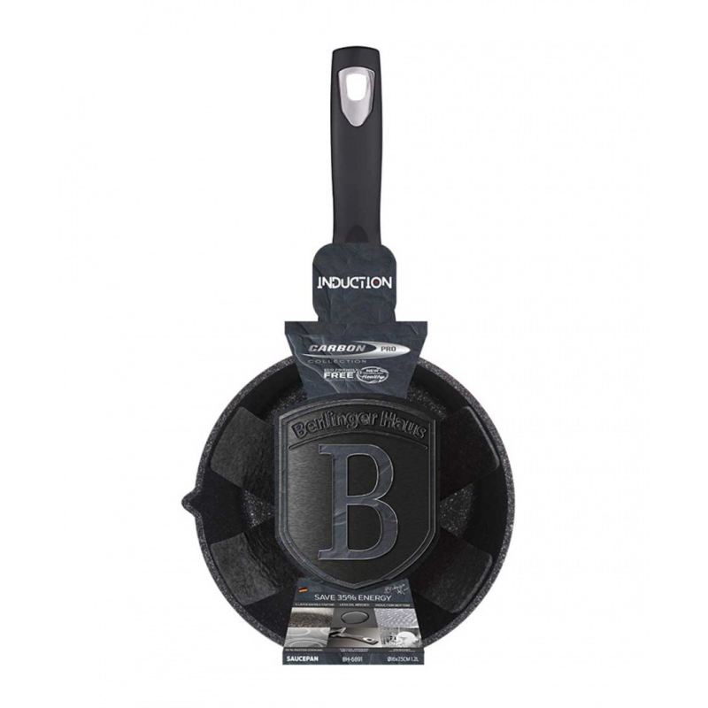 RONDELEK GRANITOWY 16cm BERLINGERHAUS BH-6891 CARBON PRO - obrazek 3