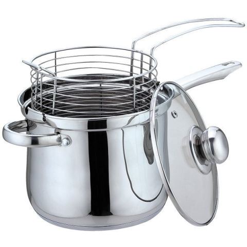 RONDEL + SITO DO SMAŻENIA W GŁĘBOKIM TŁUSZCZU KINGHOFF KH-4581