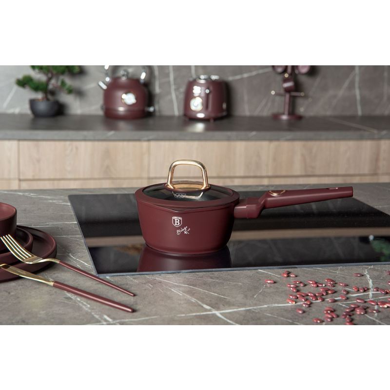 RONDELEK TYTANOWY Z POKRYWĄ 16cm BERLINGER HAUS BH-8028 LEONARDO - obrazek 5