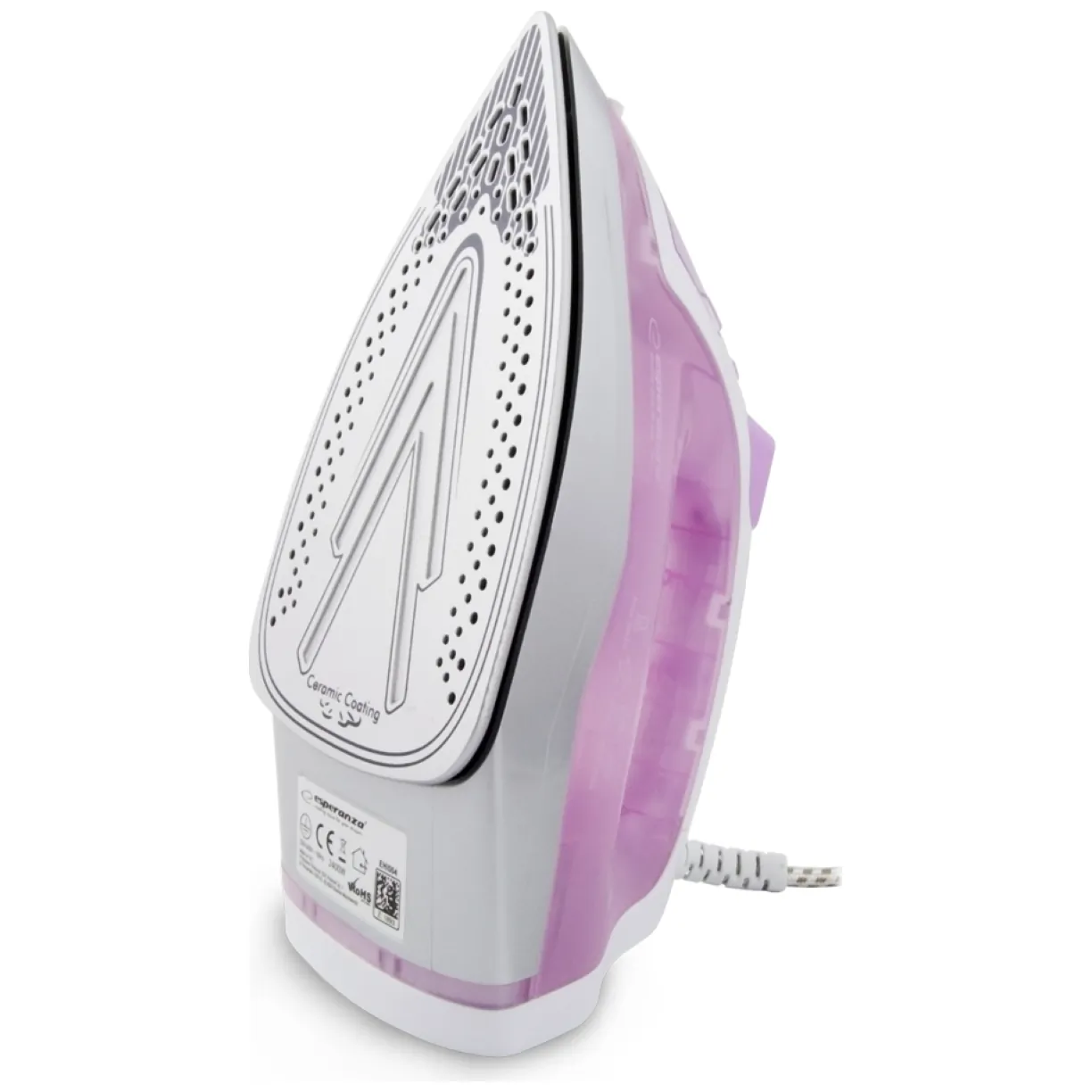 EHI004 Esperanza żelazko parowe tulle ceramic 2400w - obrazek 7