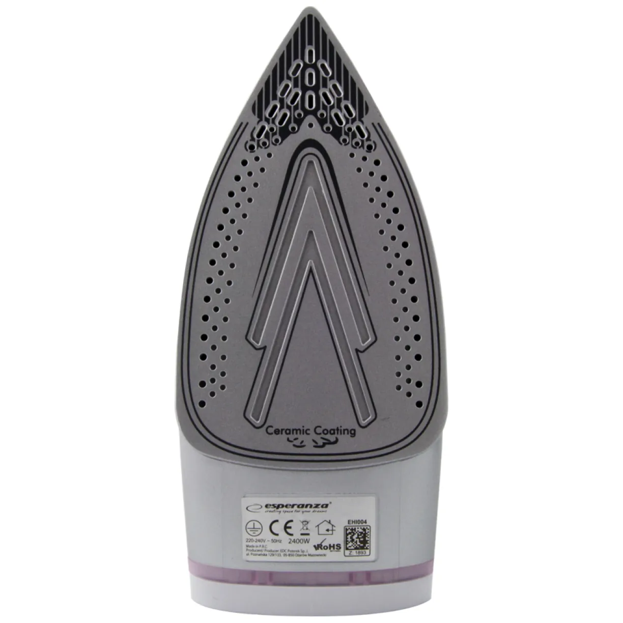 EHI004 Esperanza żelazko parowe tulle ceramic 2400w - obrazek 8