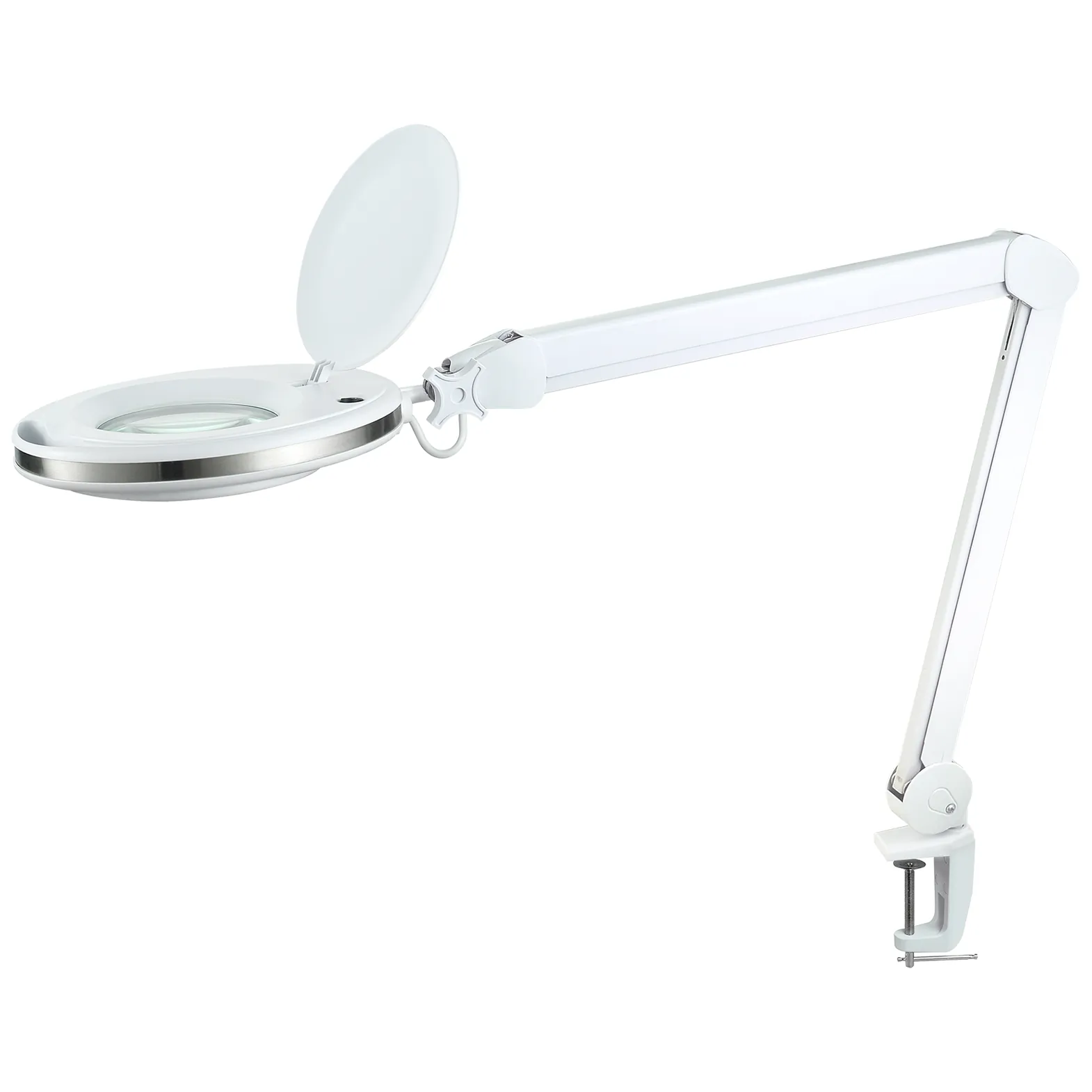 Lampa warsztatowa z lupą 10W, 6500K - obrazek 2