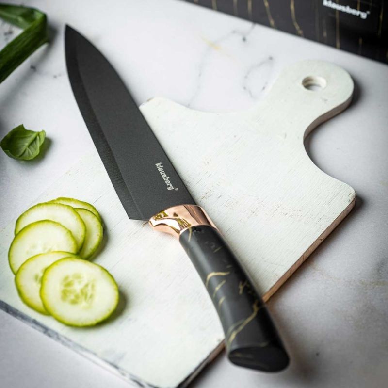 ZESTAW 5 NOŻY KUCHENNYCH W BLOKU KLAUSBERG KB-7768 - obrazek 11