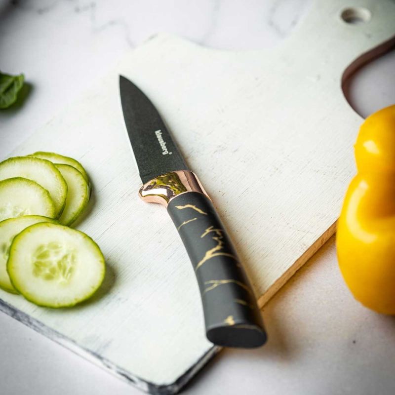 ZESTAW 5 NOŻY KUCHENNYCH W BLOKU KLAUSBERG KB-7768 - obrazek 12