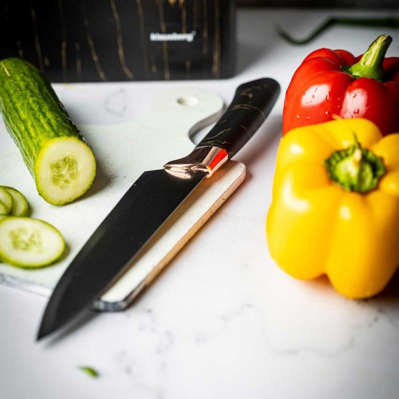 ZESTAW 5 NOŻY KUCHENNYCH W BLOKU KLAUSBERG KB-7768 - obrazek 10