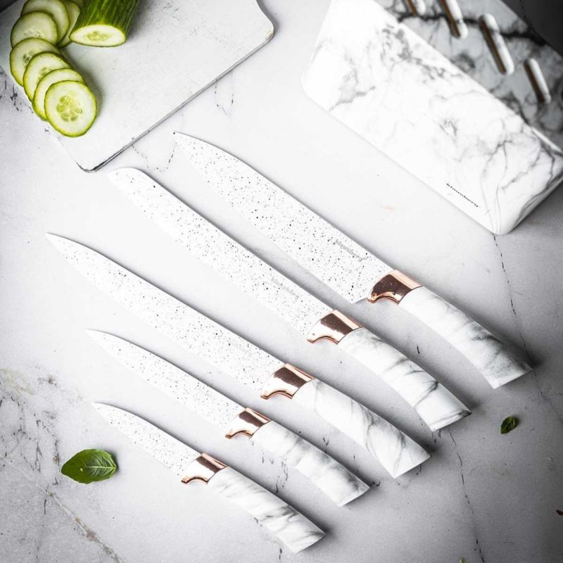 ZESTAW 5 NOŻY KUCHENNYCH W BLOKU KLAUSBERG KB-7769 - obrazek 6
